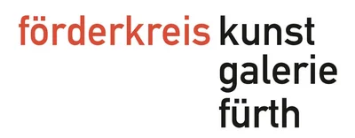 Logo mit Text "Förderkreis kunst galerie fürth" in Kleinbuchstaben